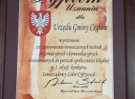 Urząd Gminy w Cegłowie wyróżniony w I edycji konkursu „Samorządowy Lider Cyfryzacji”