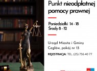 Nowa lokalizacja punktu pomocy prawnej