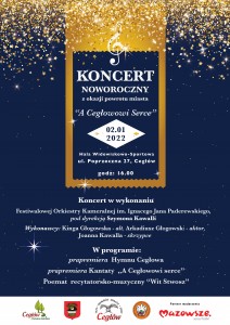 plakat koncert noworoczny