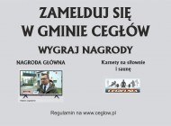 Zamelduj się w gminie Cegłów  i wygrać nagrody !!!