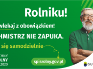 Ważna informacja dla rolników – zawieszenie wywiadów bezpośrednich w Powszechnym Spisie Rolnym